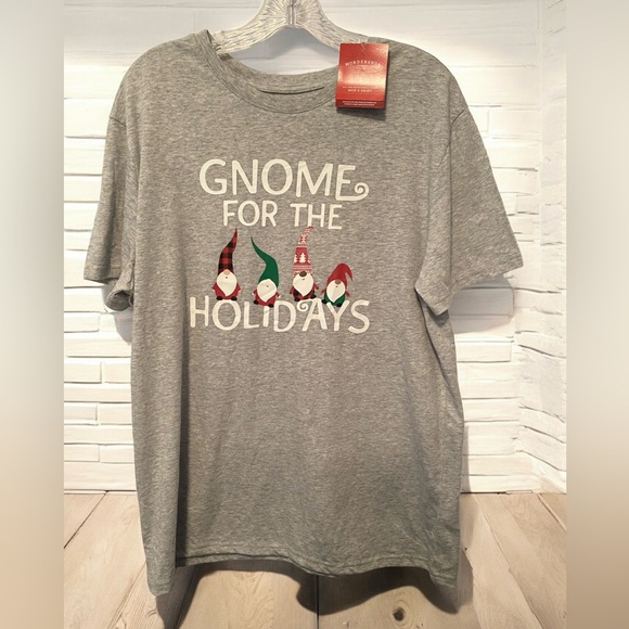 WonderShop Gnome For The Holidays Sleep Shirt MULTIPLE SIZES NWT - Picture 1 of 8